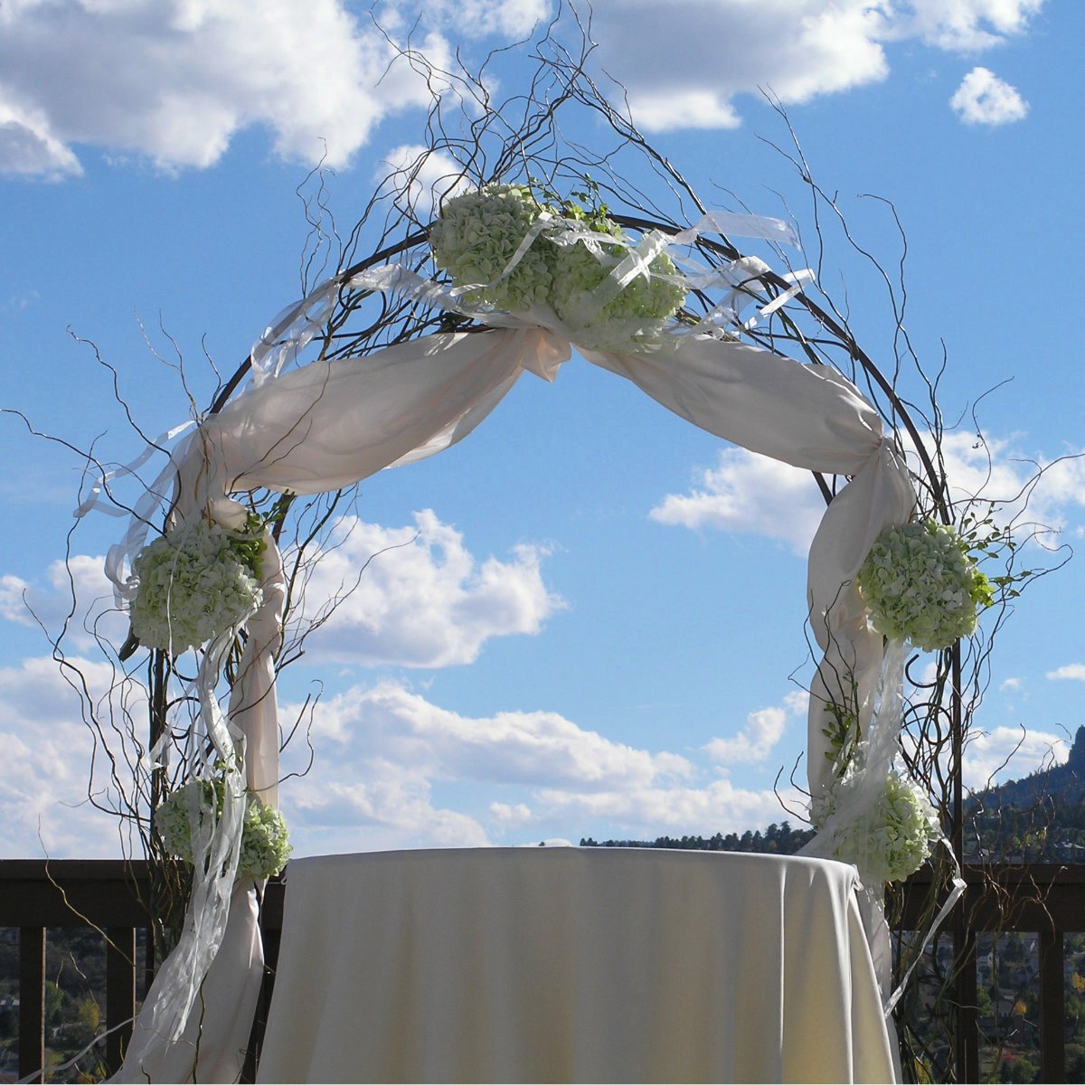 arch, arbor, gazebo, chappa  - Wedding Colorado