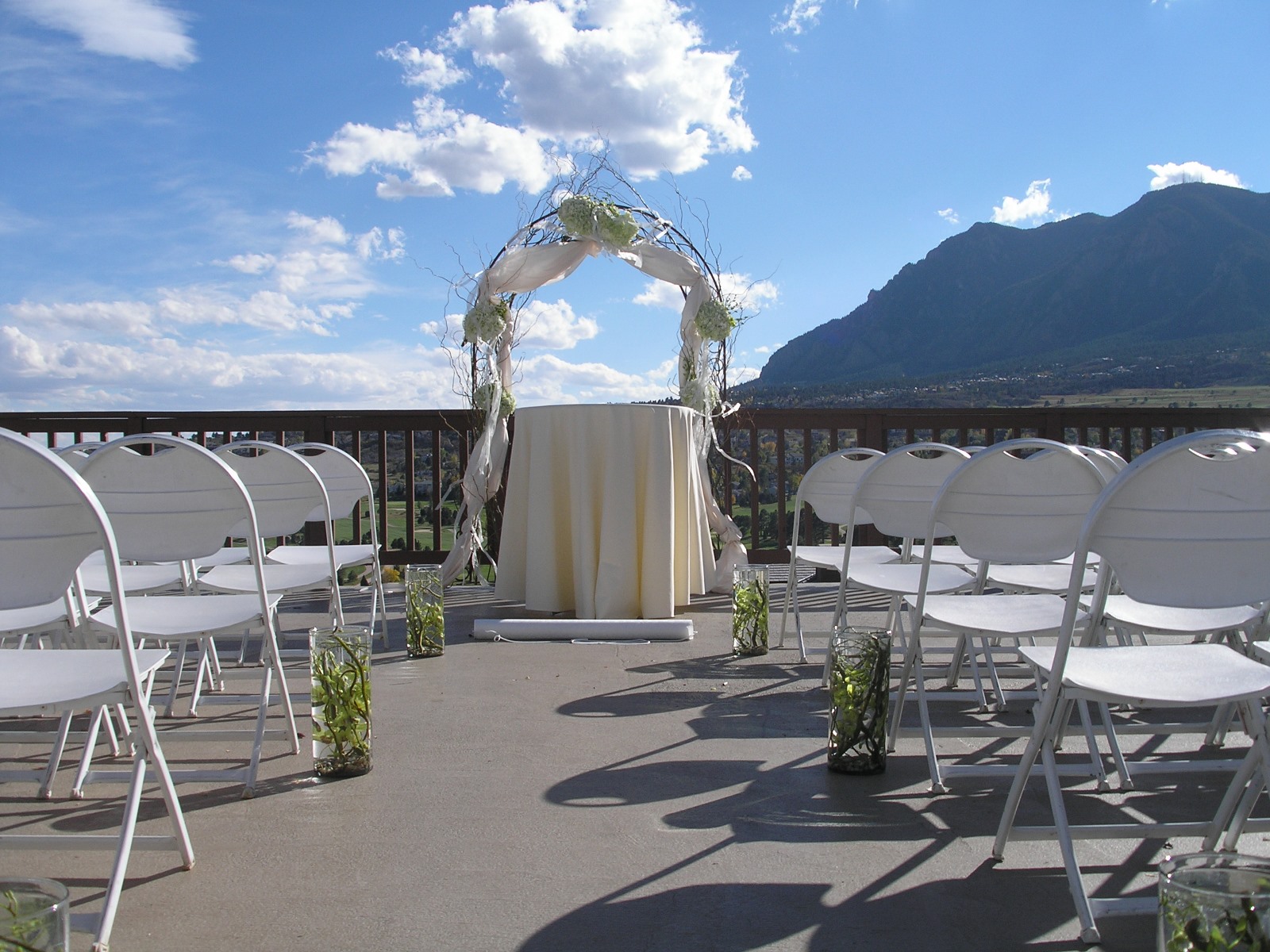 arch, arbor, gazebo, chappa  - Wedding Colorado