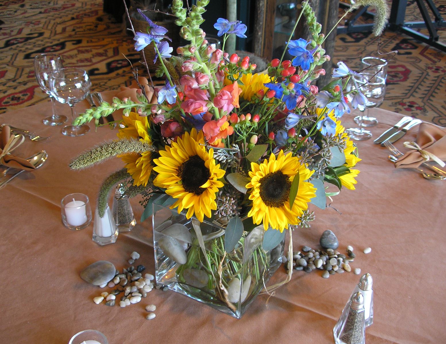 wedding centerpiece - Florist Colorado