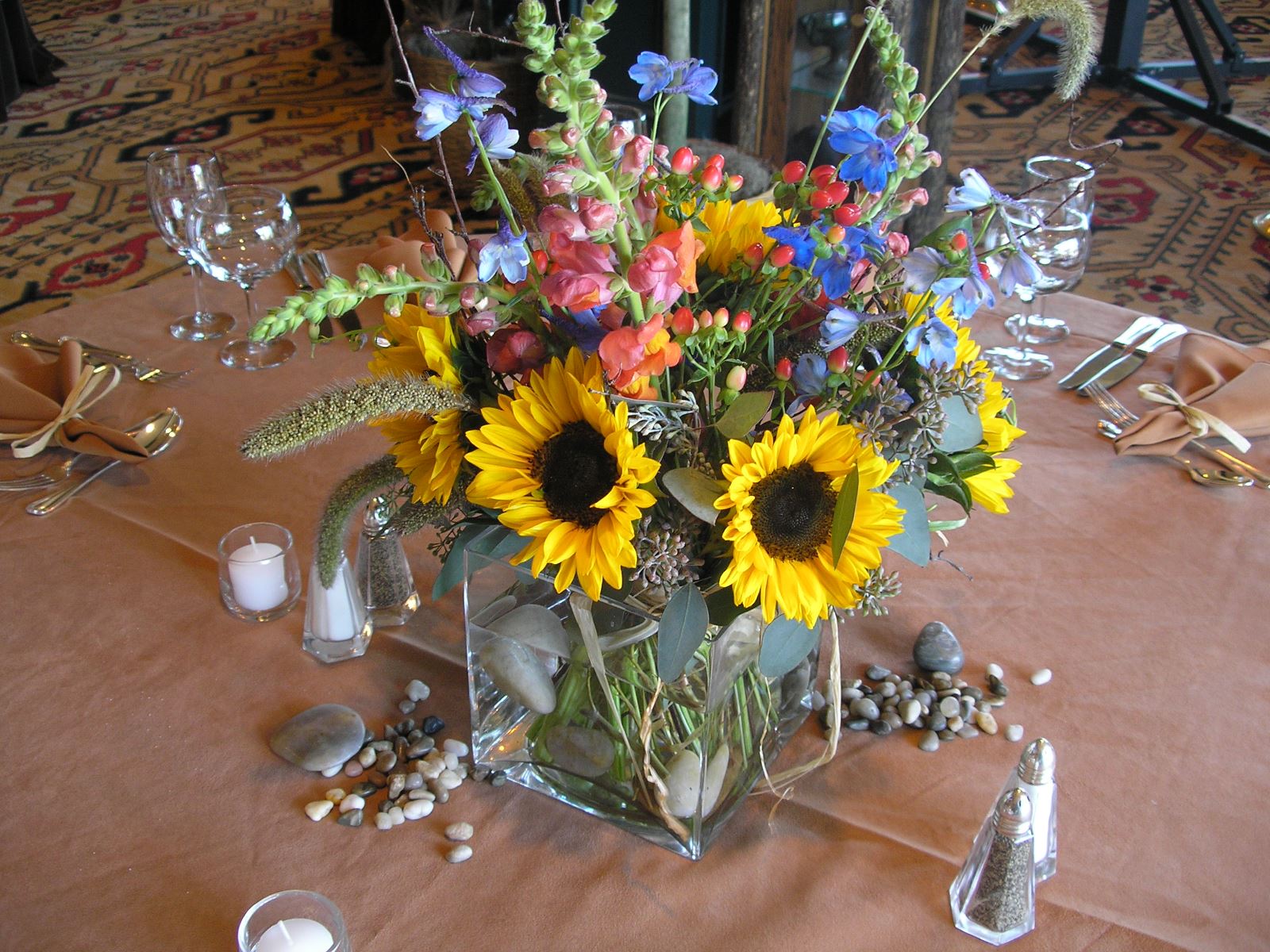 wedding centerpiece - Florist Colorado