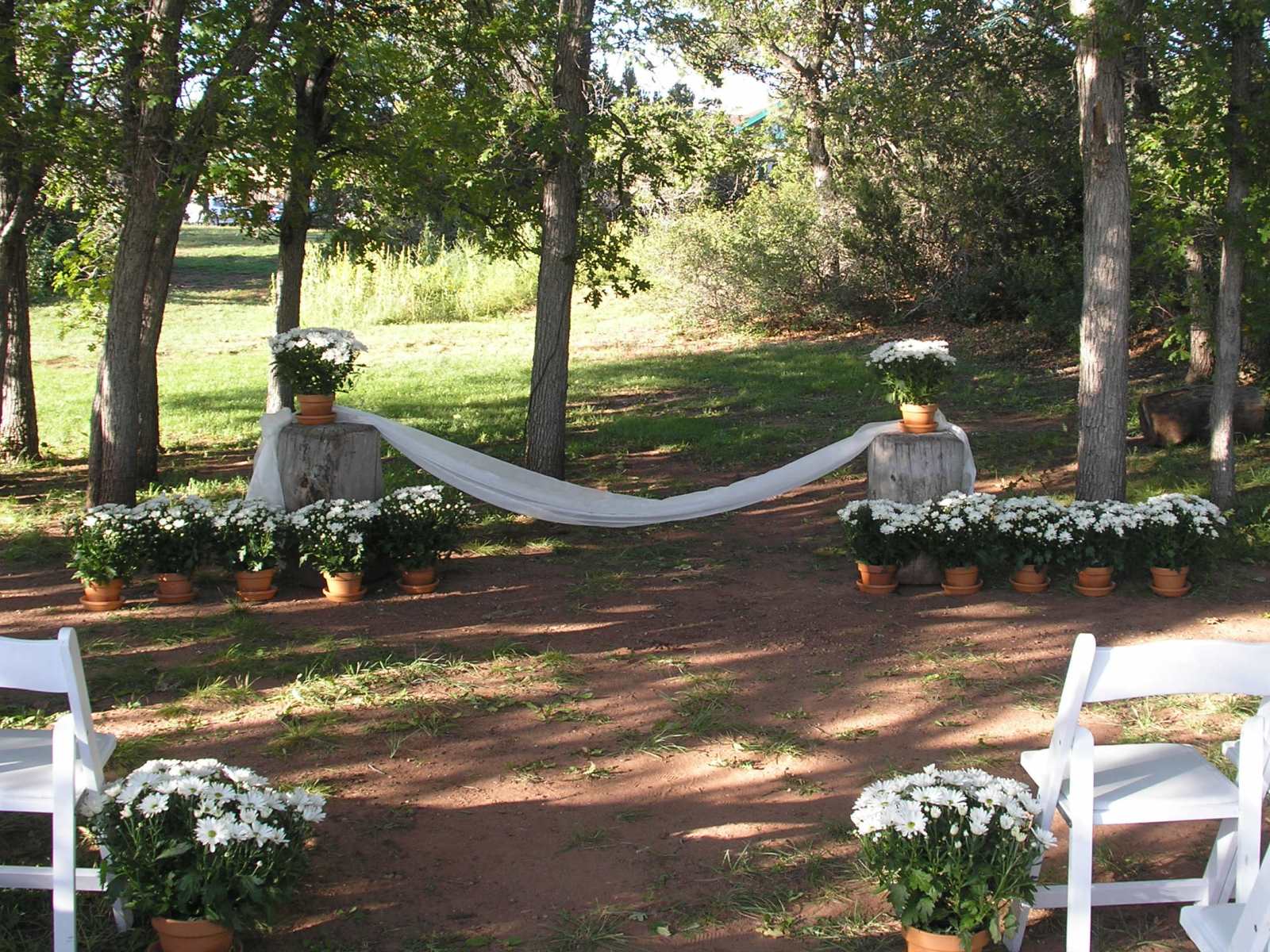wedding ceremony decor - Colorado