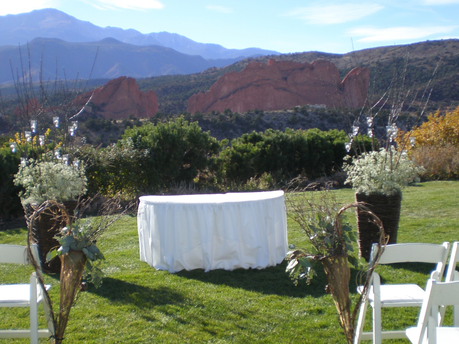 garden of the gods  - Wedding Colorado