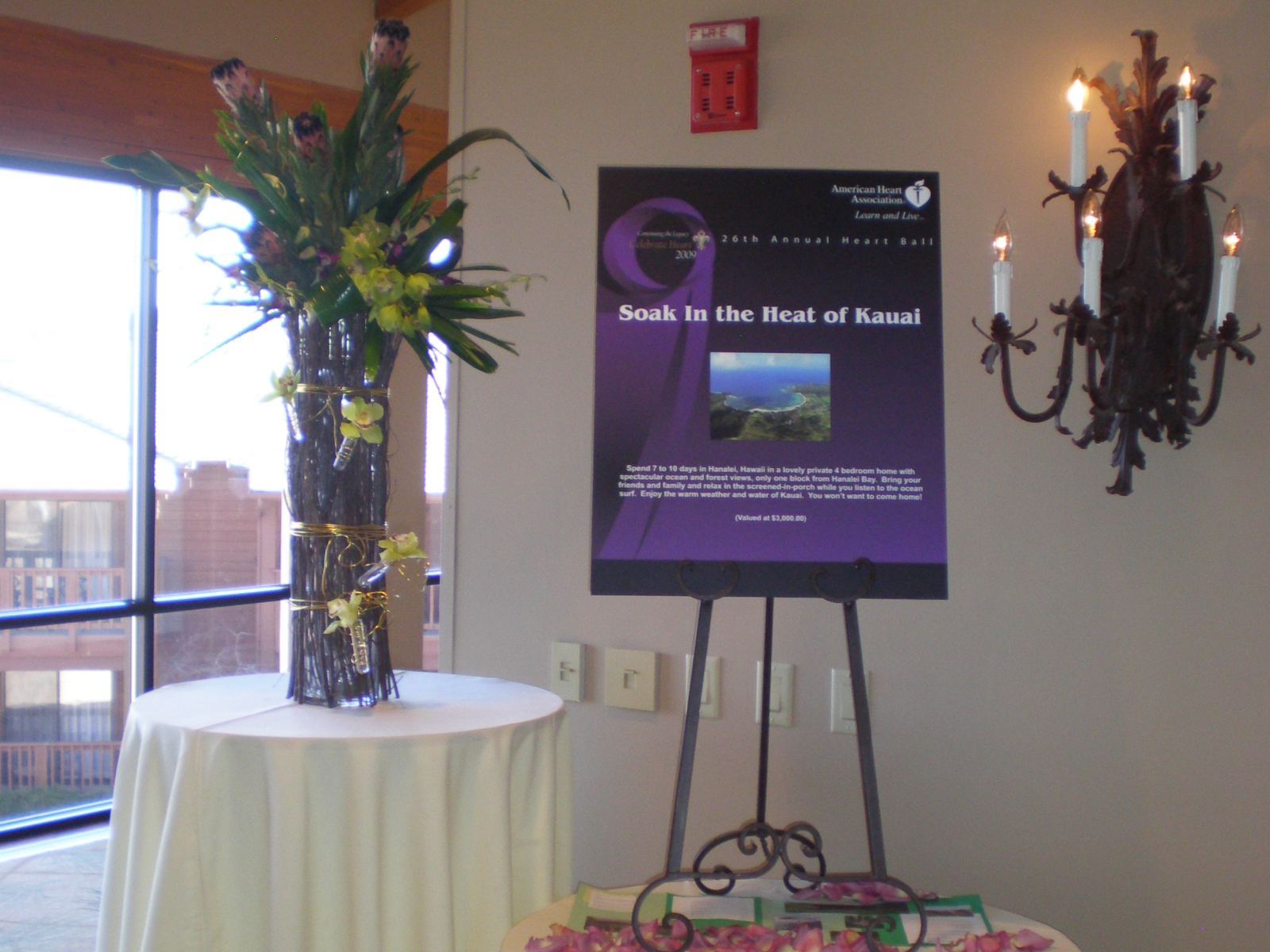 Heart Ball 2009 - Florist Colorado