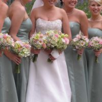 hand-tied bride's bouquet - Florist Colorado